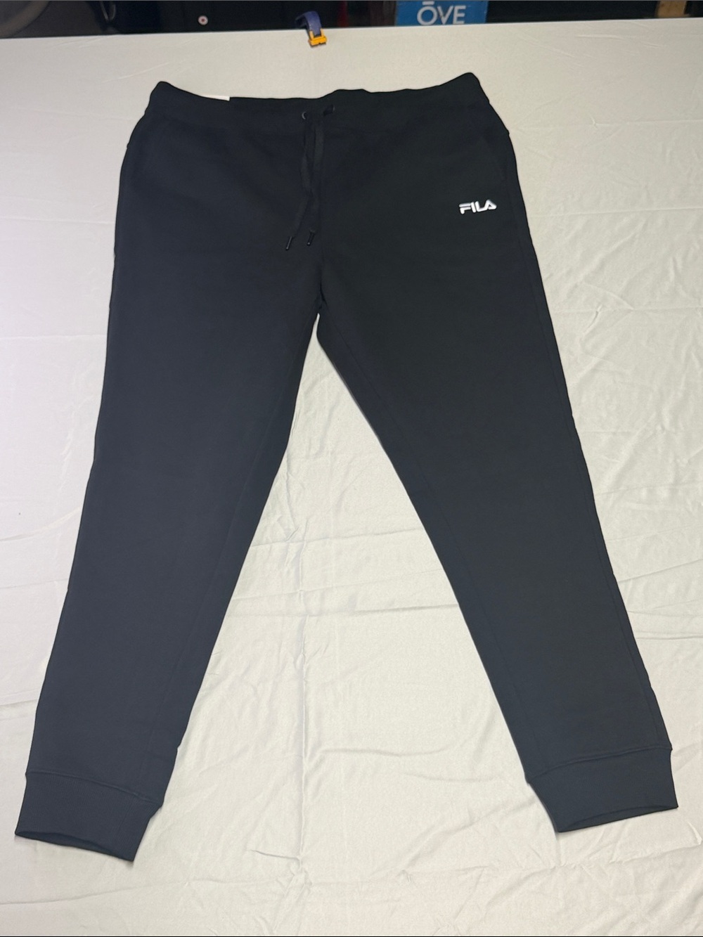 Fila Black Men's Athletic Jogger Sweatpants